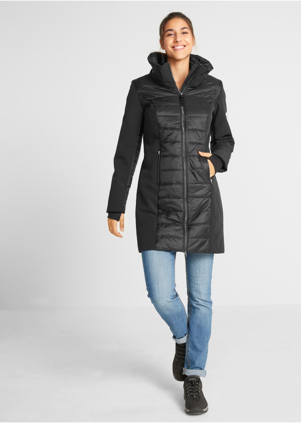 Veste longue outdoor imperméable