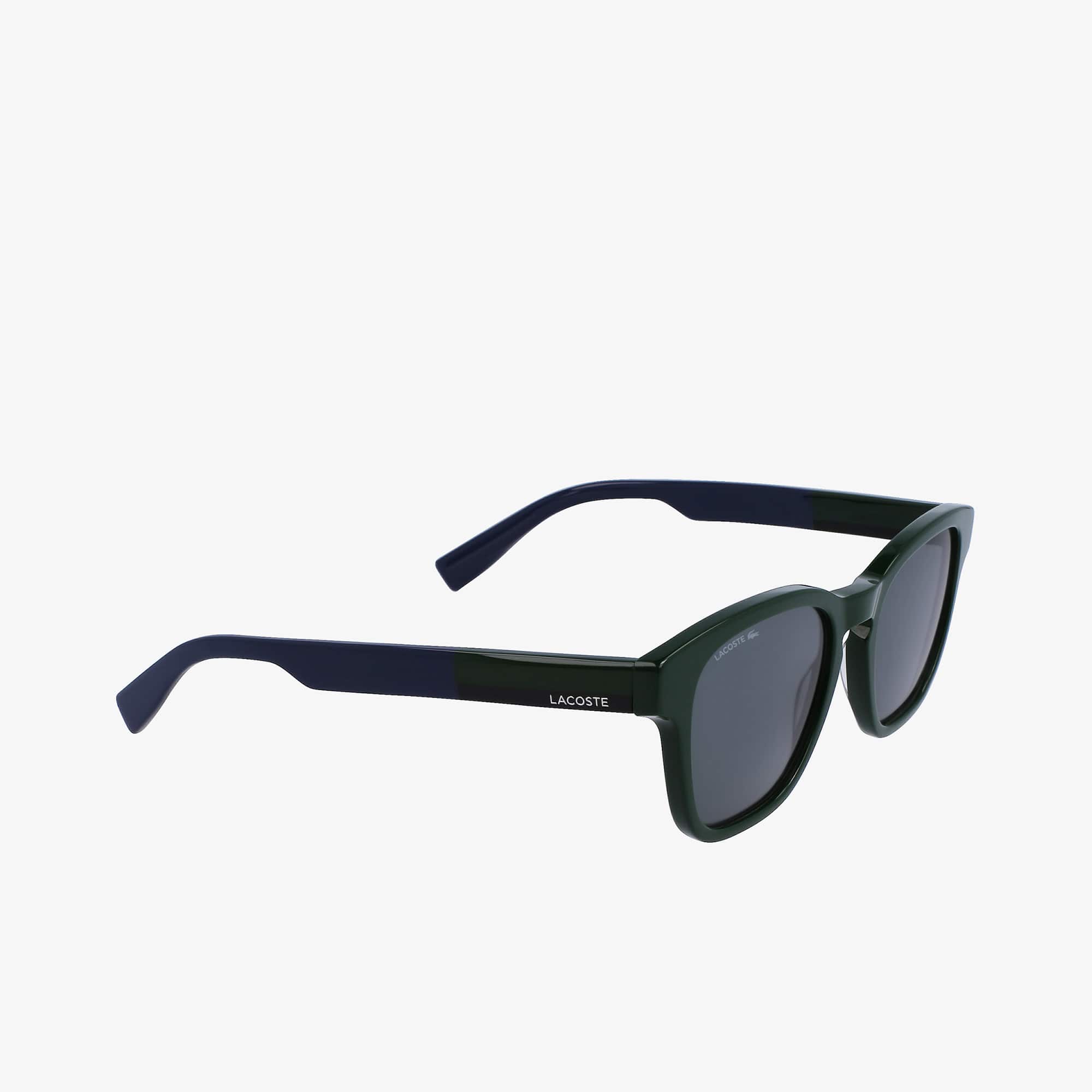 Lunettes de soleil Homme Textile Touch en acétate Lunettes de soleil - Vert - Lacoste - Homme