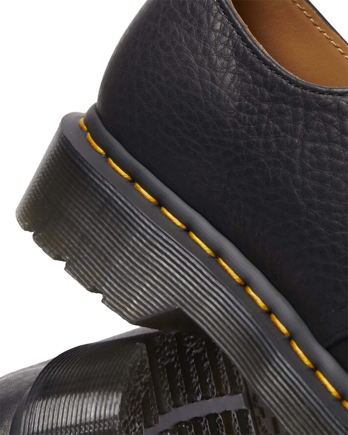 Dr. Martens 1460 Ltt Fl Black Milled Nappa Wanama Milo Fur Black
