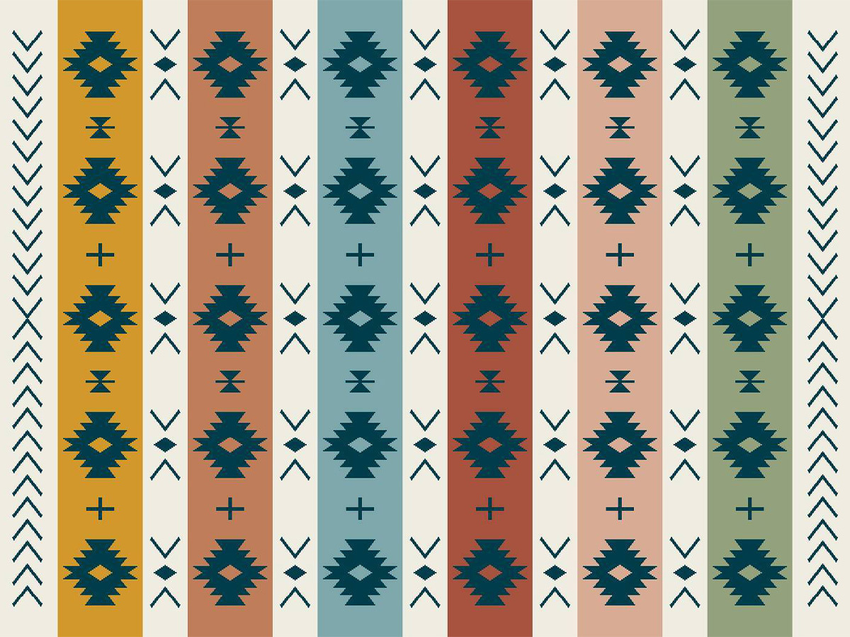 Obelink Patio Mat Aztec 370 x 270 cm tenttapijt