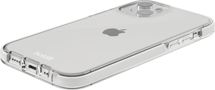 HoldIt Seethru Case iPhone 15 White Hvid
