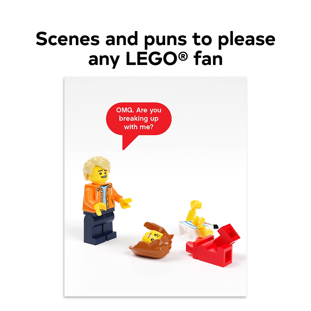 Cartões de minifiguras LEGO®: 20 cartões e envelopes 5007178