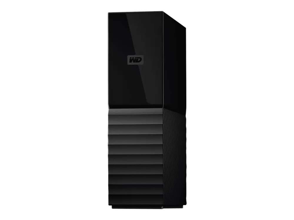 WD My Book WDBBGB0120HBK - Harddisk - krypteret - 12 TB - ekstern (stationær) - USB 3.0 - 256-bit AES - sort