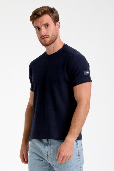 Gabbiano blauwe heren t-shirt