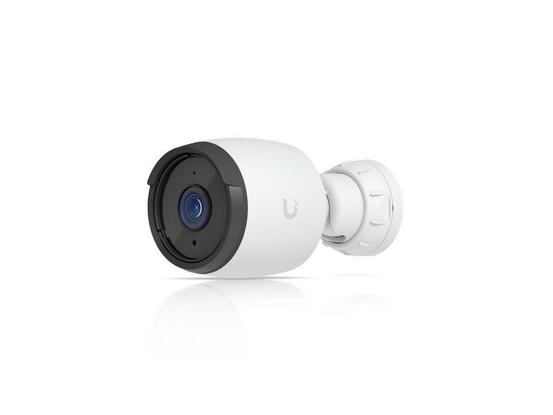 Ubiquiti Netzwerkkamera G6 Bullet Weiss Wetterfeste 4K PoE-Kamera mit KI-Analyse, IR-Nachtsicht und Fahrzeug-/Personenerkennung