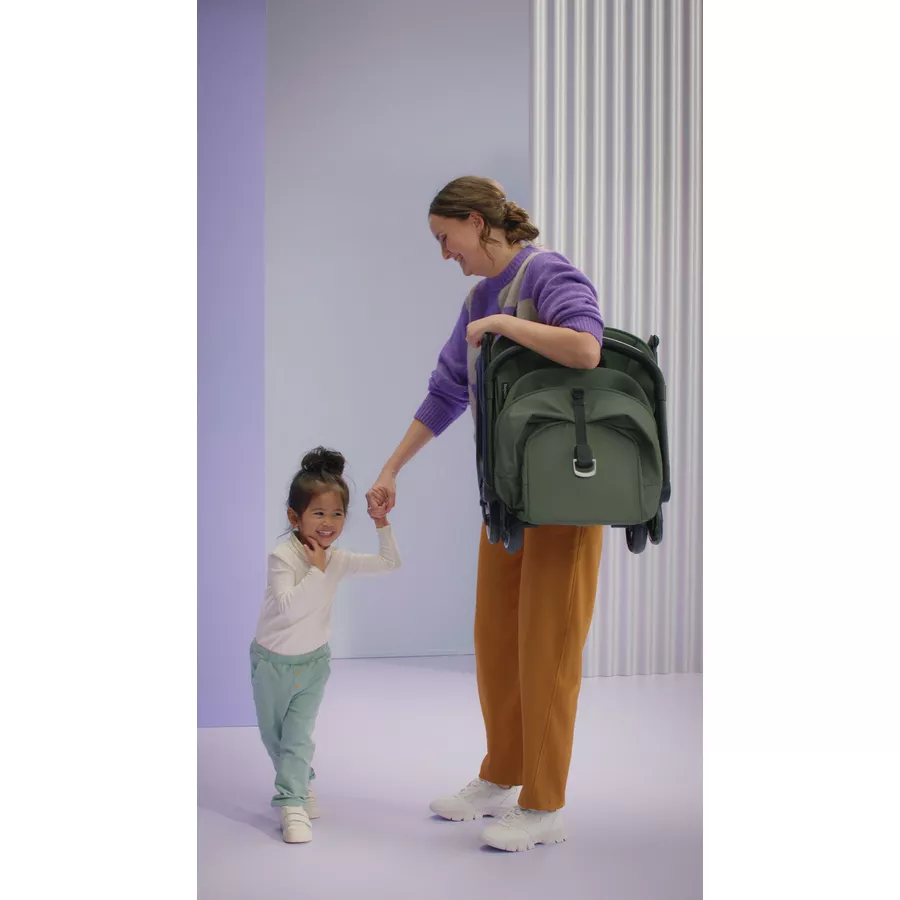 bugaboo Buggy Butterfly Complete BlackStormy Blue inklusive Bauchbügel
