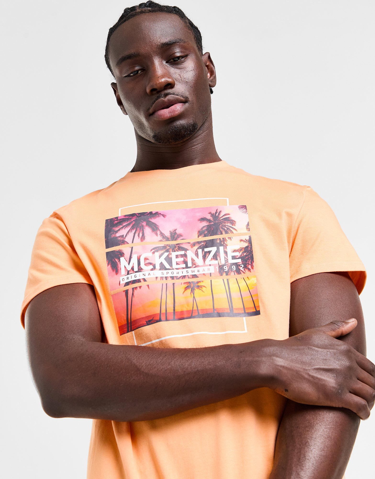 McKenzie T-shirt Sunset Palm Homme