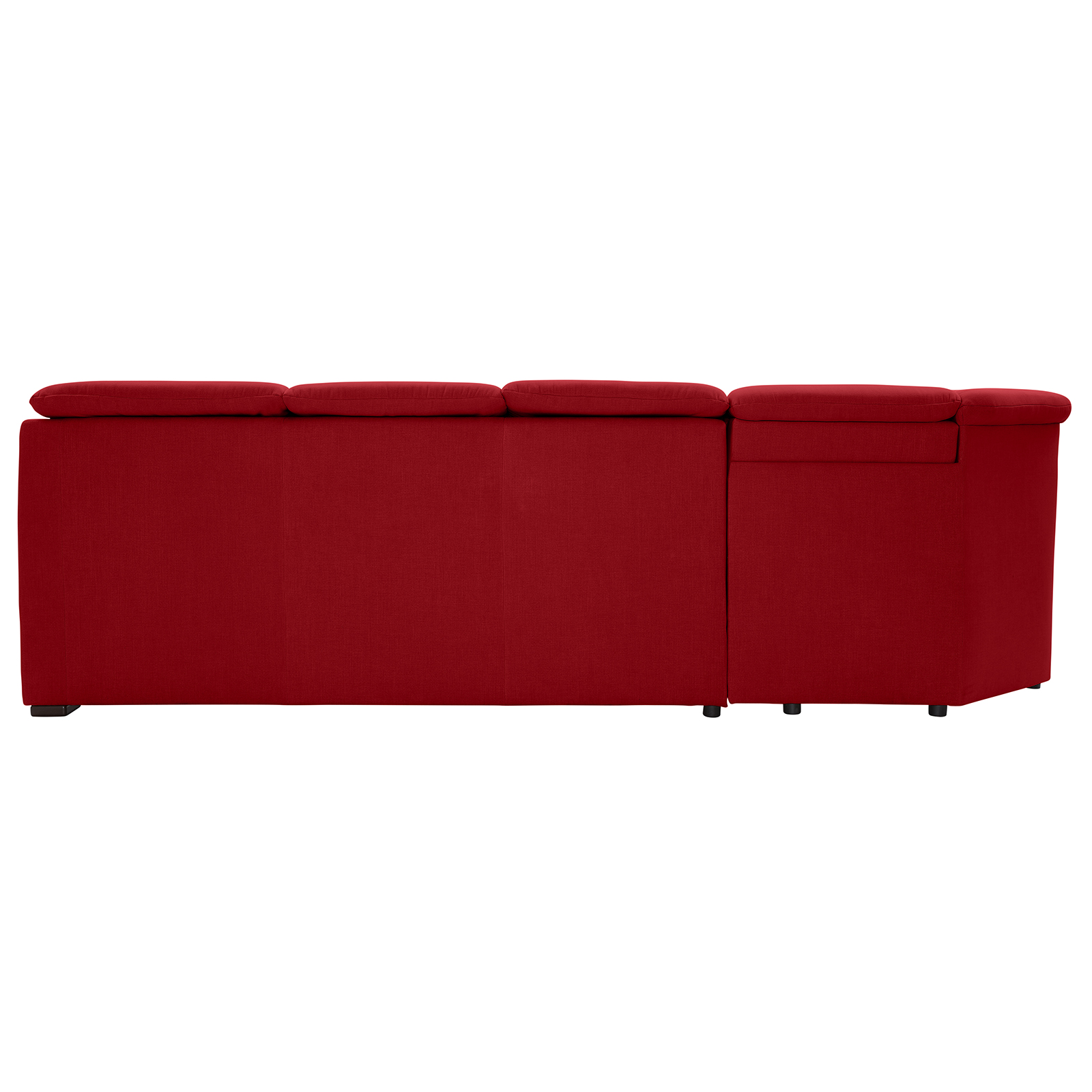 polsterpower Ecksofa - Miro bordeaux - Basismodell - Ottomane links