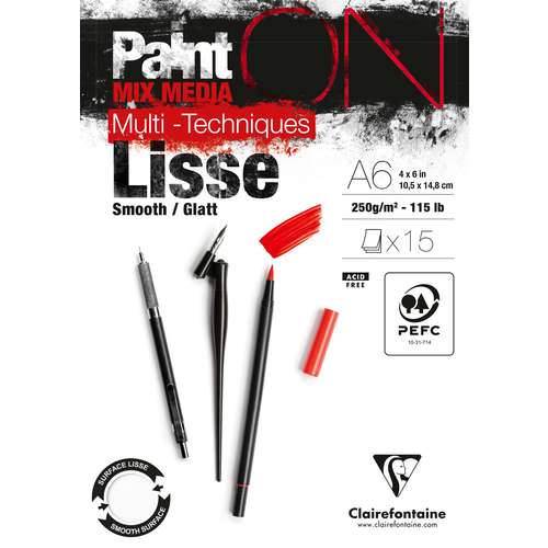 Clairefontaine Paint ON Mix Media Lisse