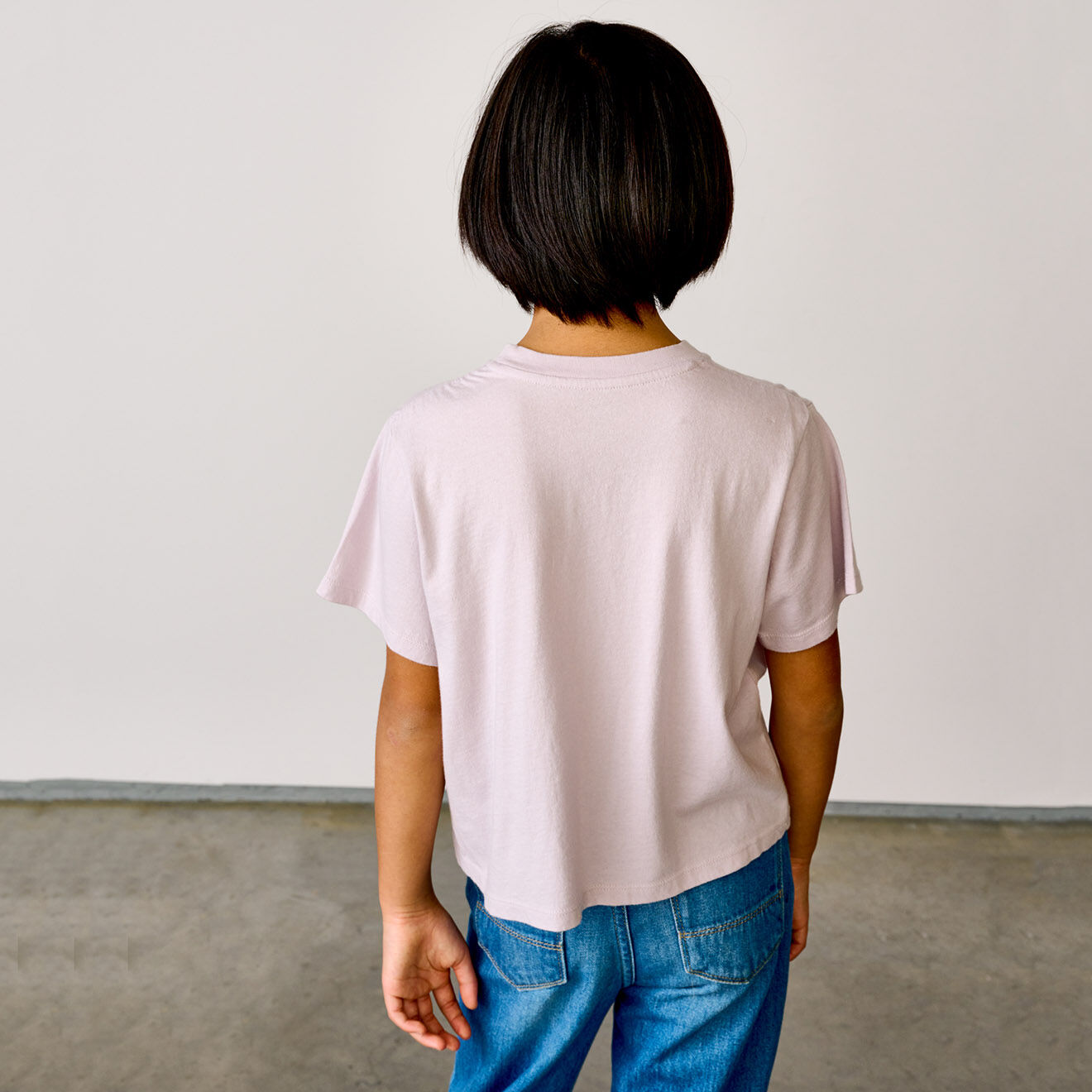 Bellerose T-Shirt 100% Coton bio Argi imprimé rose pâle