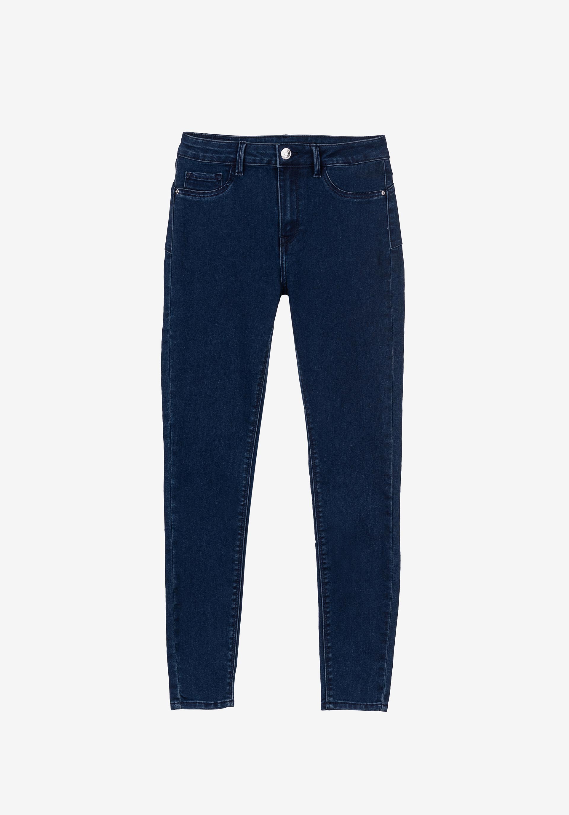 Jeans Light Push-up Skinny Cintura Média