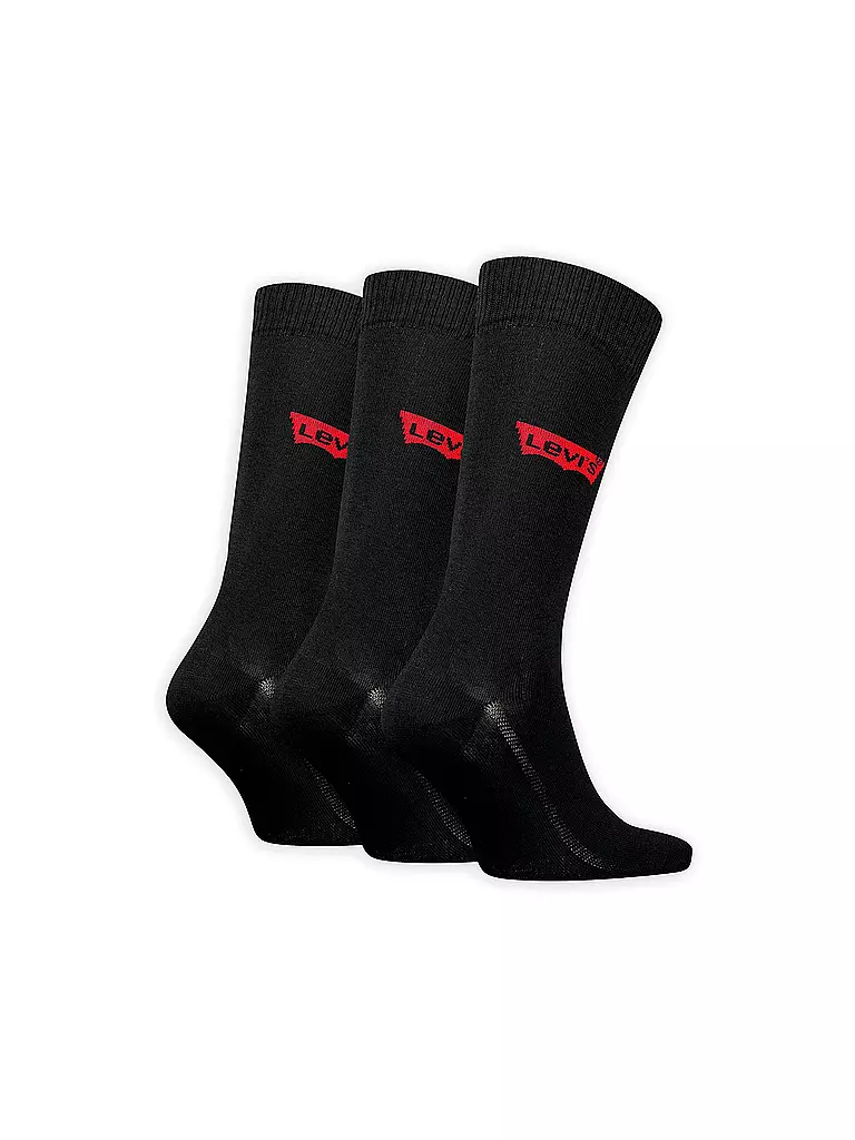 LEVI'S® Socken 3er Pkg black schwarz