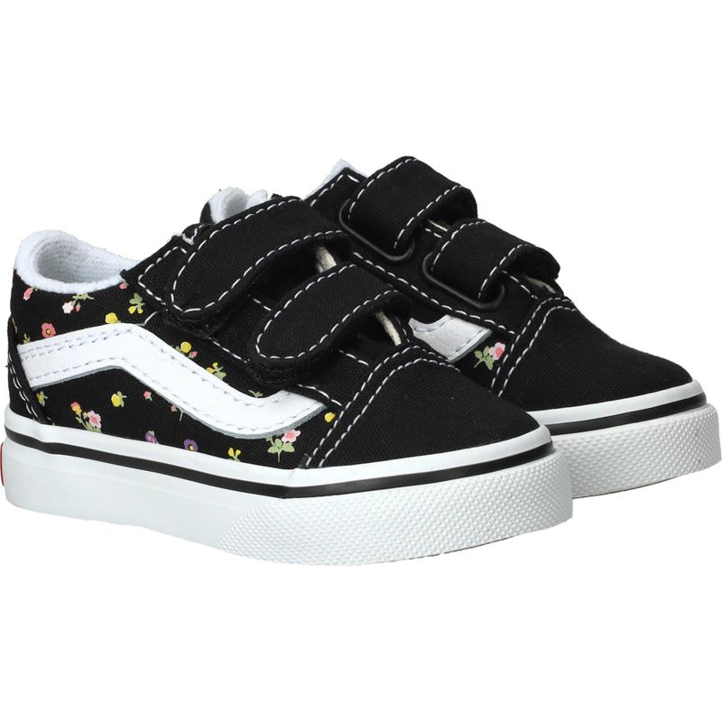 Vans Old Skool V Sneakers Zwart Meisjes