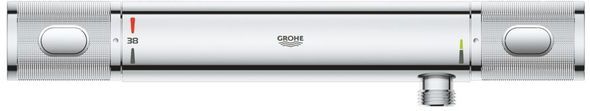 GROHE Grohtherm 1000 - Thermostatische Opbouw Douchemengkraan - Chroom