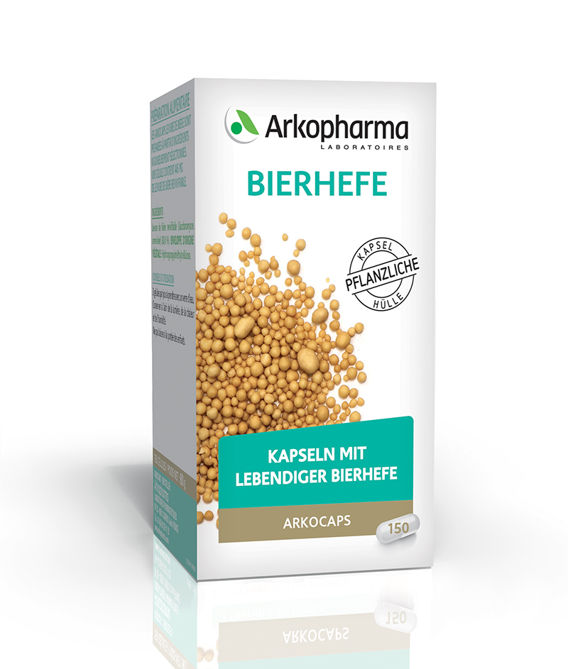 ARKOCAPS Bierhefe Kaps pflanzlich 150 Stk