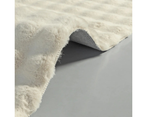 Romance Bubble vloerkleed, beige, 80x150 cm