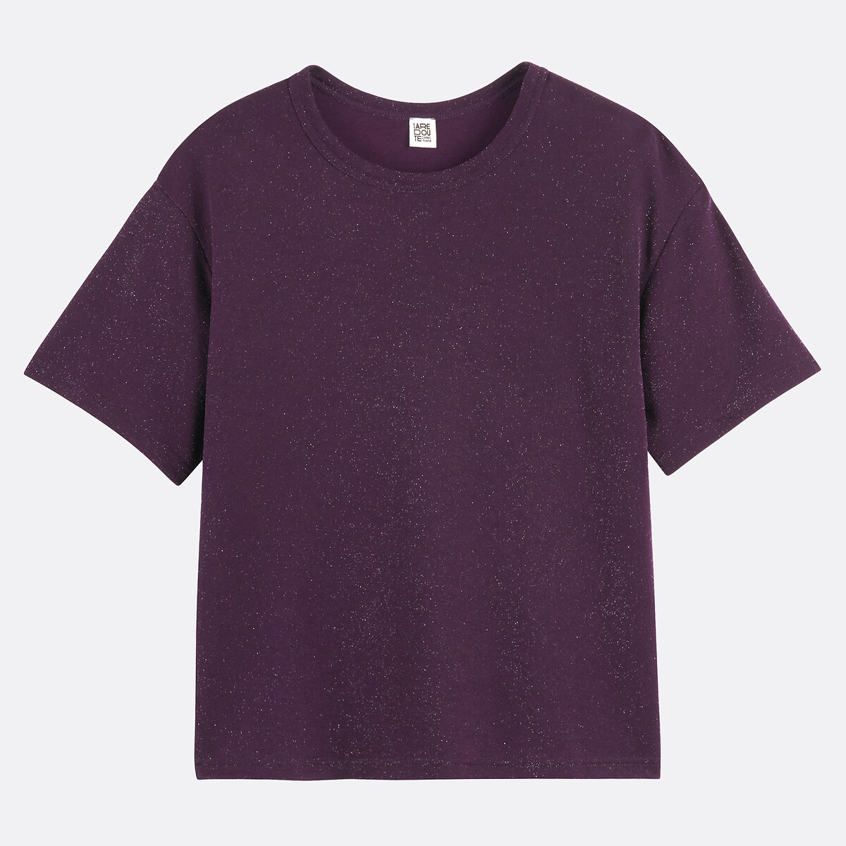 COLEÇÃO LA REDOUTE<br>Camiseta com gola redonda e mangas curtas