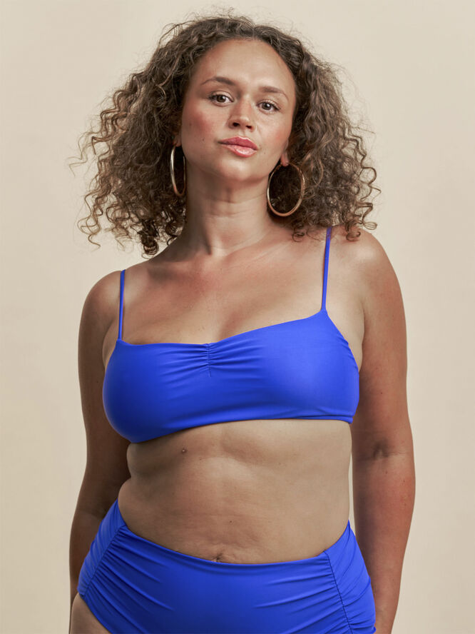 Cartel Copenhagen Cartel x Flow bikini top - Cartel Blue Cartel blue