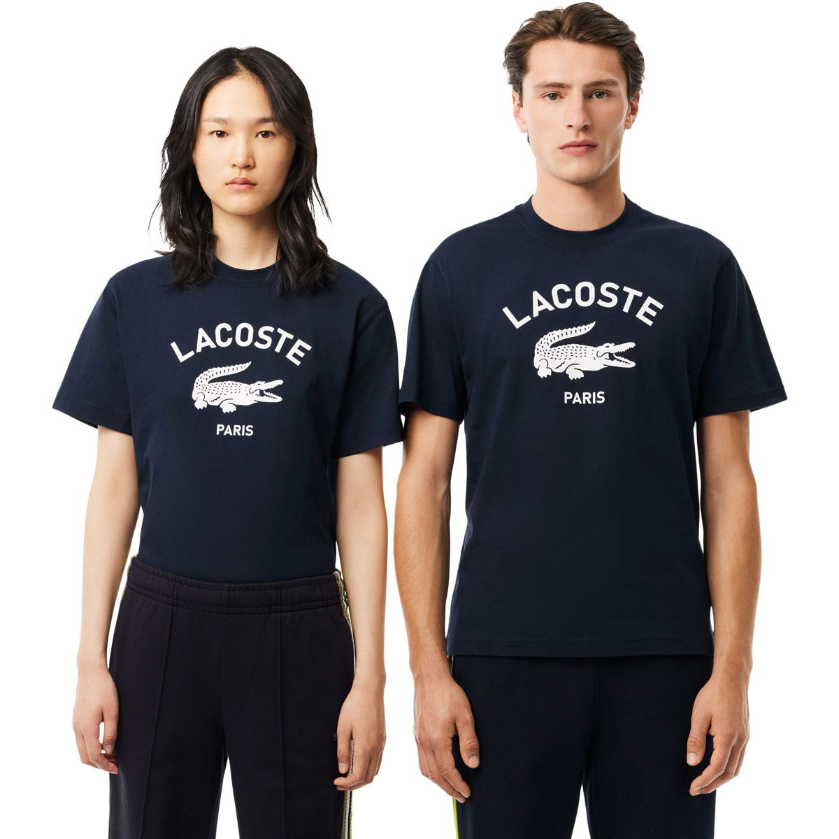 Lacoste Signature Print T-shirt Unisex