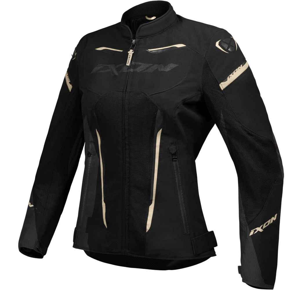 Ixon - Blouson femme Striker Air Lady Noir / Anthracite / Or