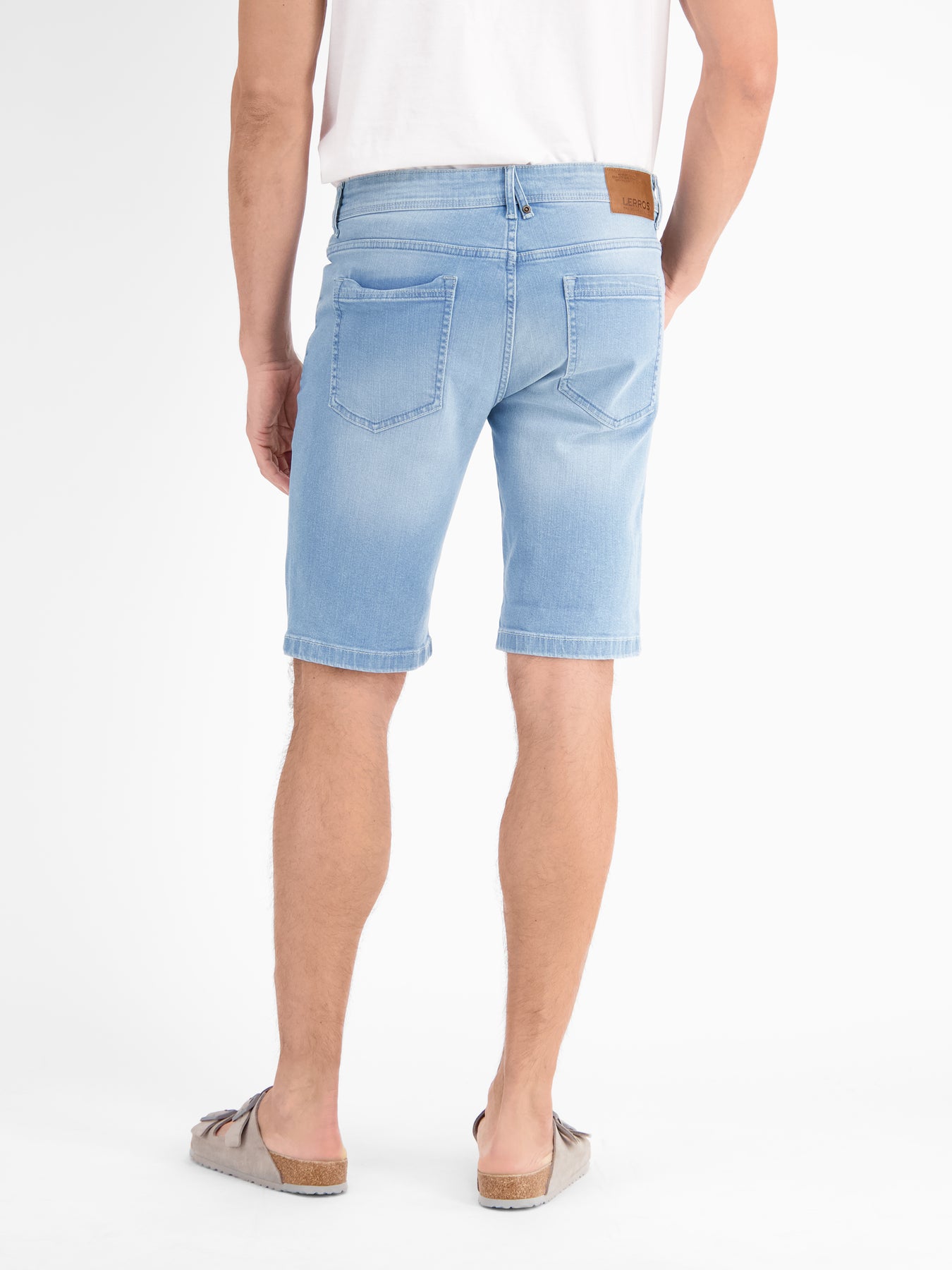 Herren Denim-Bermuda in Comfort-Stretch