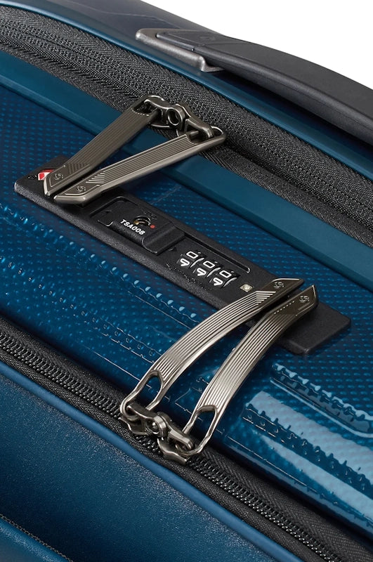 Samsonite Proxis Spinner 55 Exp Easy Access Petrol Blue