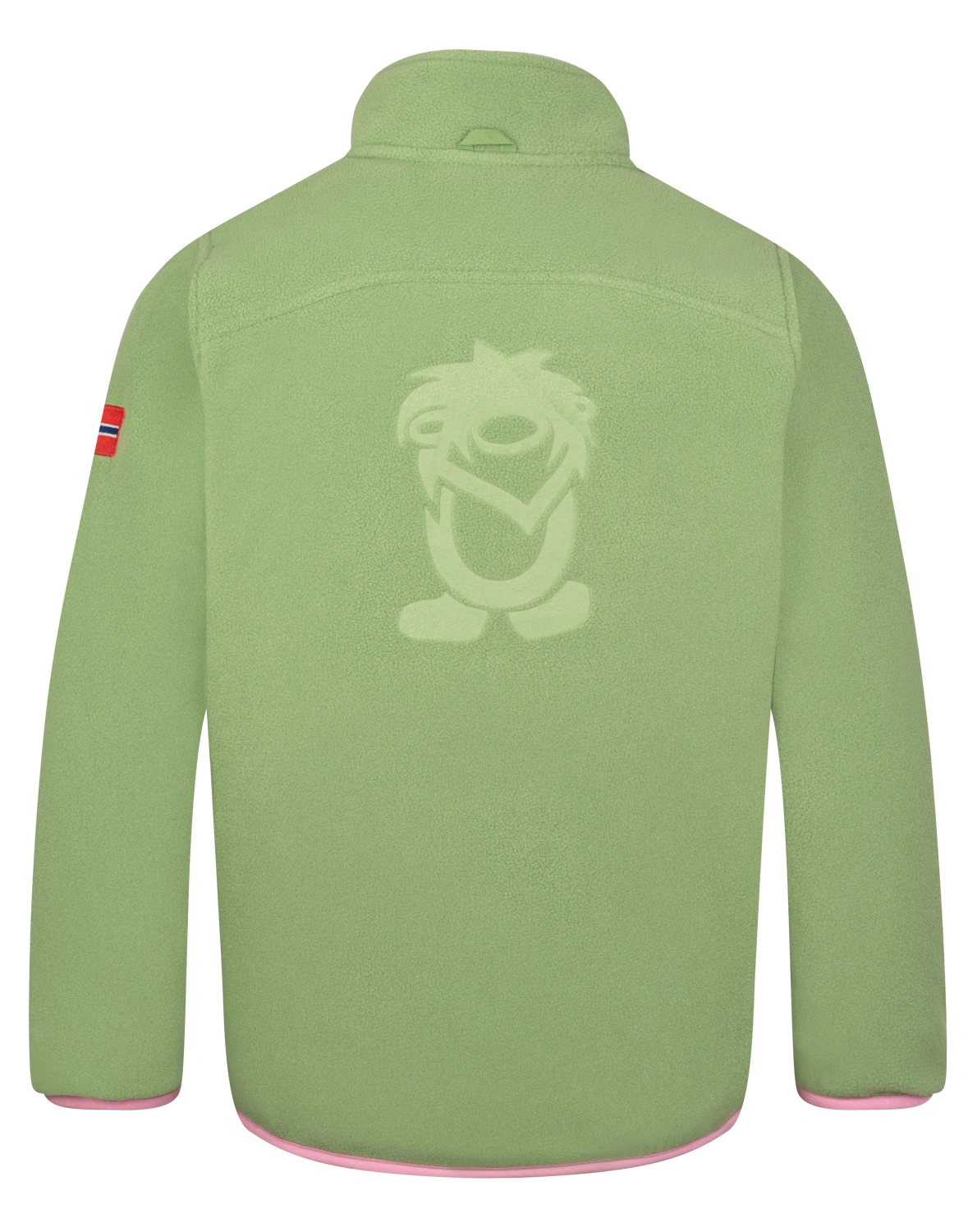 Fleecejacke GIRLS OPPDAL in pistachio green