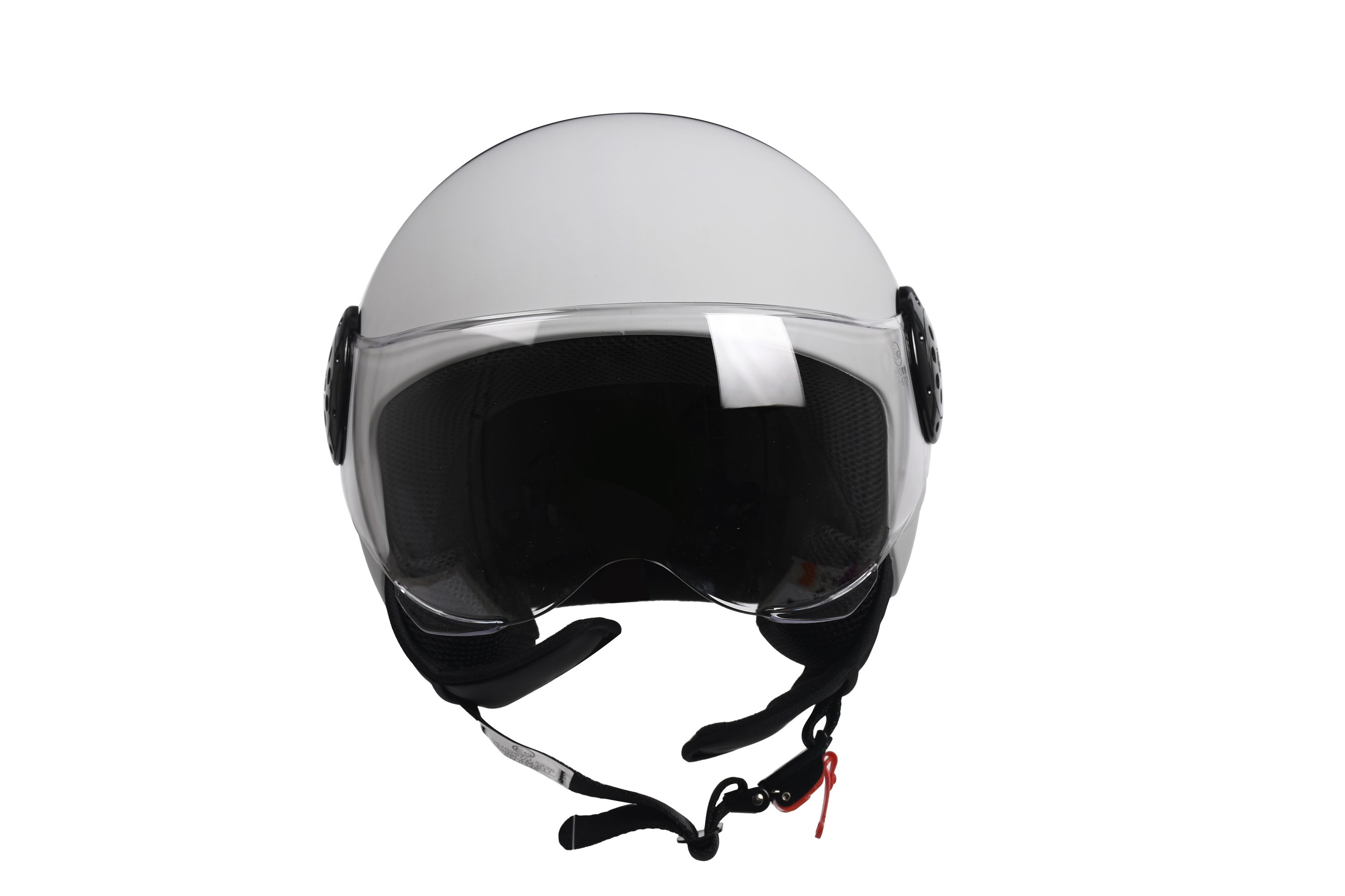 Motorrad Jethelm grau matt Grösse 61