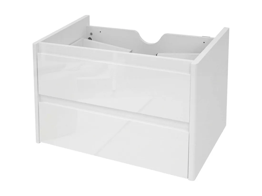 Meuble sous-lavabo MCW-B19, blanc