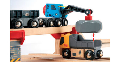 BRIO World 33210 Tog & Vei Laste Sett