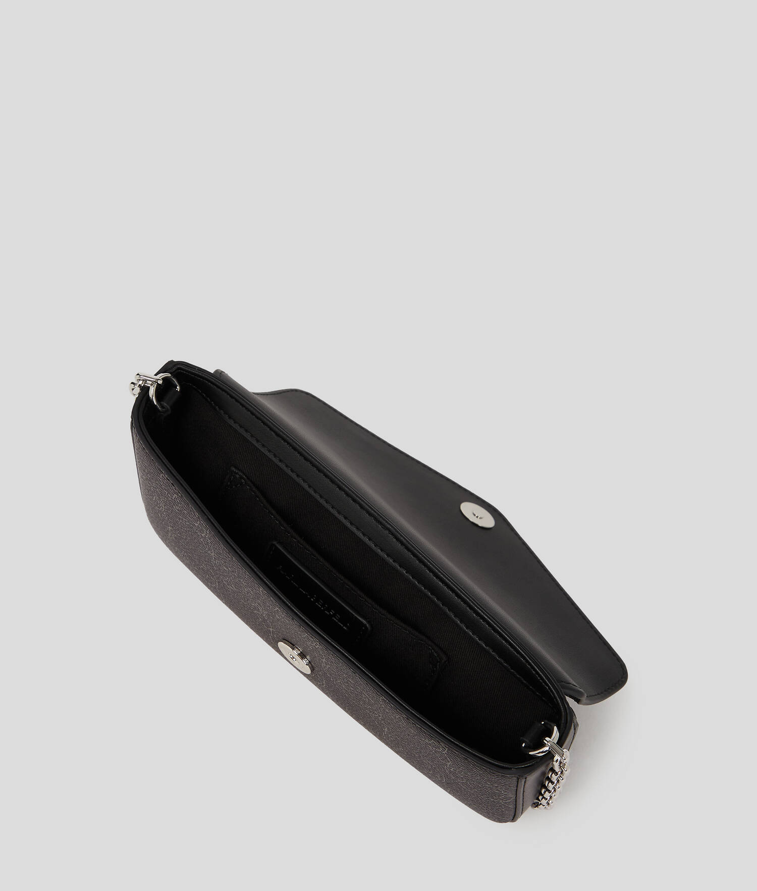 POCHETTE IKON MONOGRAM - NFT All Over Pattern Noir