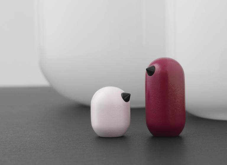 Normann Copenhagen Little Bird decoratie 3cm eiken