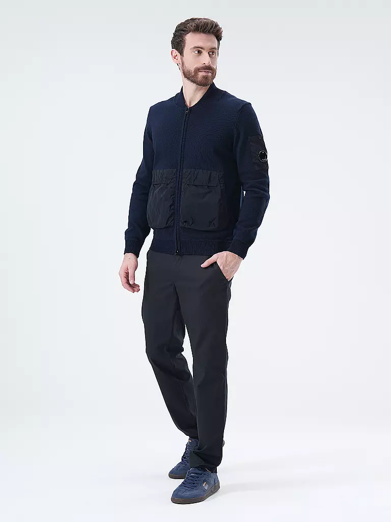 CP COMPANY Strickjacke  dunkelblau