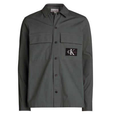 Chemise à manches longues homme Cargo Overshirt CALVIN KLEIN