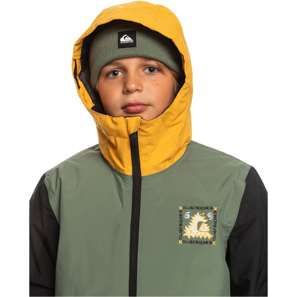 Veste de ski QUIKSILVER IN THE HOOD JK SNJT LAUREL WREATH