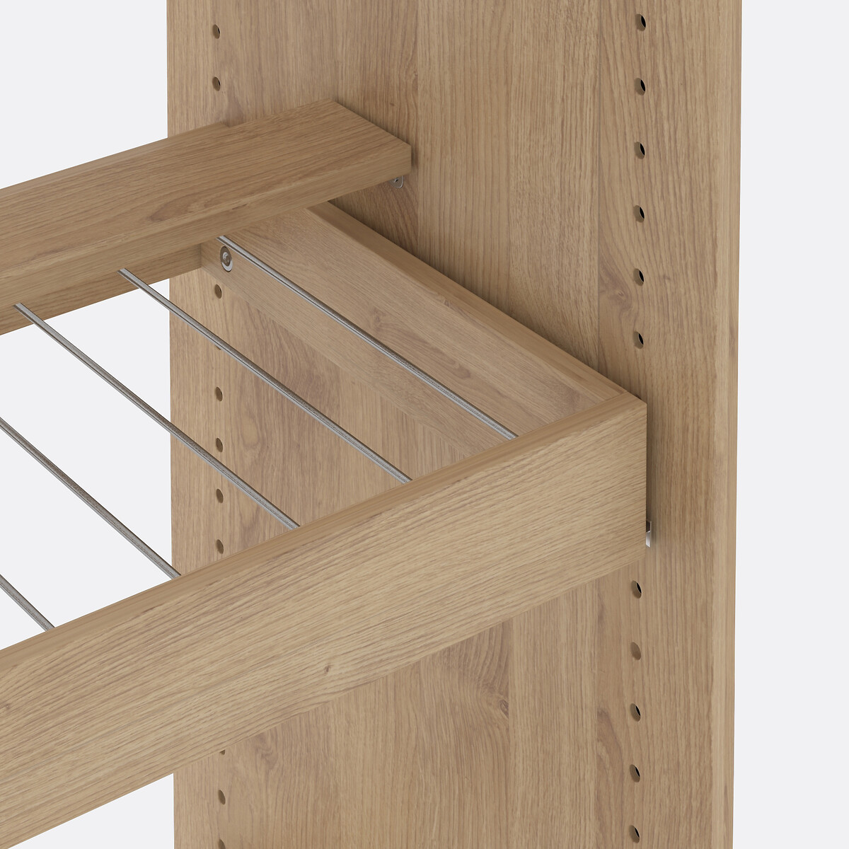 LA REDOUTE INTERIEURS<br>Módulo de vestir, guarda-roupa + porta-calças, Construído