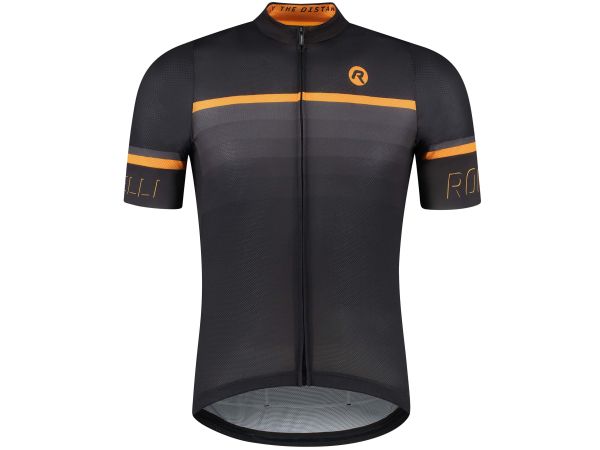 Rogelli Hero 2 Cykeltrøje, Black/Orange