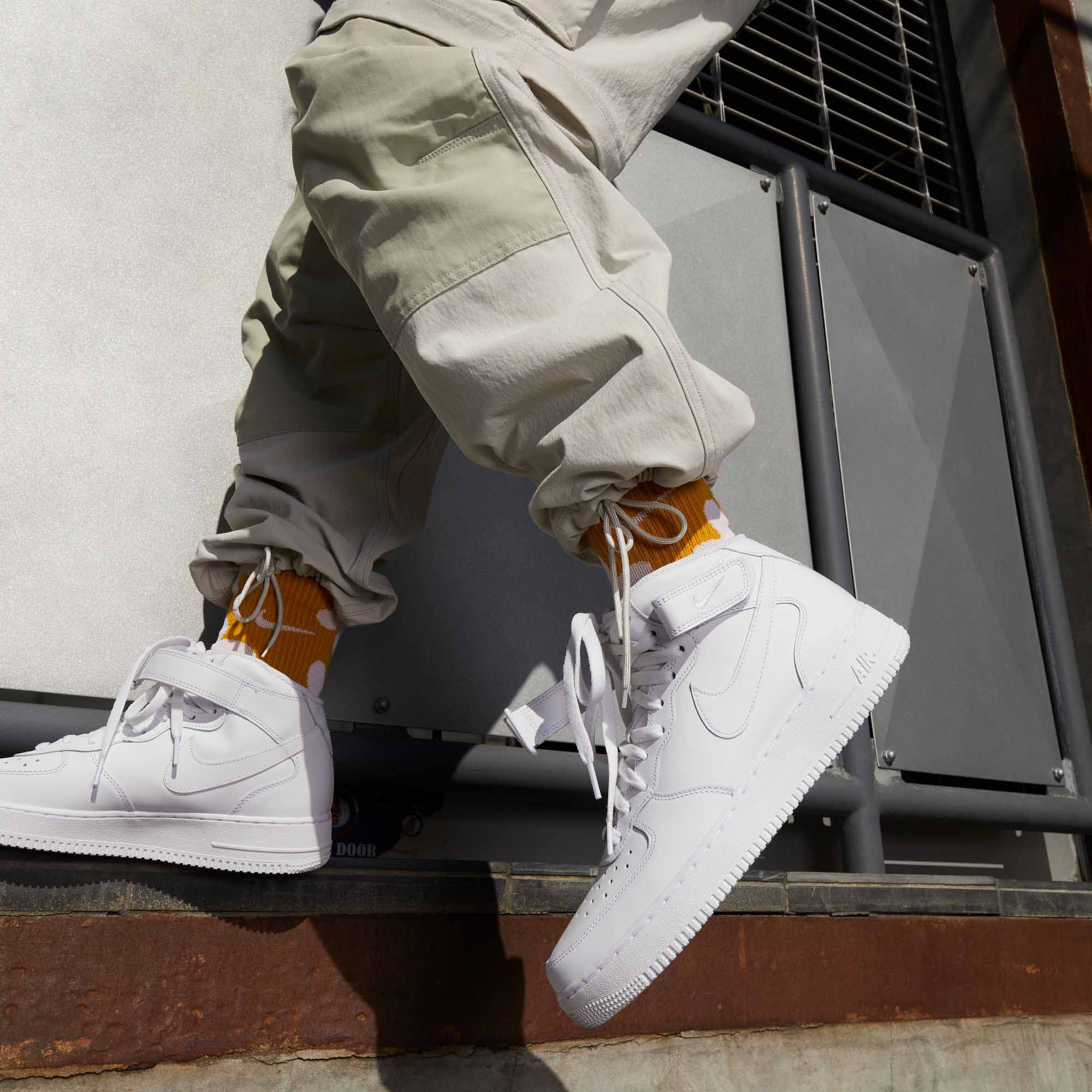 Air Force 1 MID '07 Herre 111/White/White
