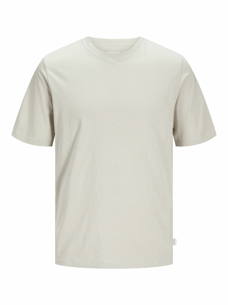 JACK & JONES<br>Camiseta de gola redonda em algodão orgânico