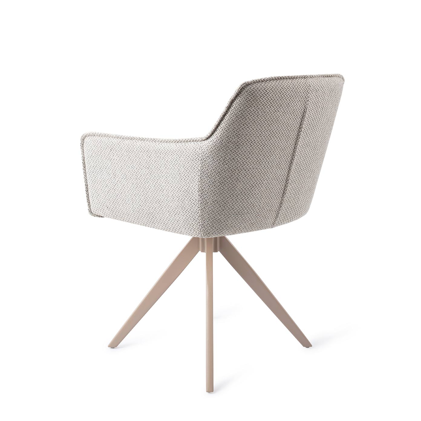 Jesper Home Eetkamerstoel Hofu - Turn Beige Checkers Charm