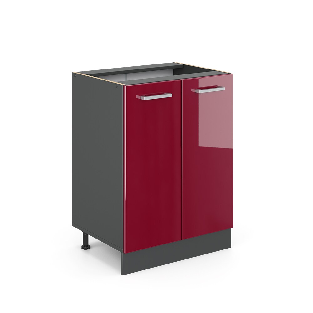 VICCO Küchenschrank Unterschrank 60 cm R-Line Anthrazit