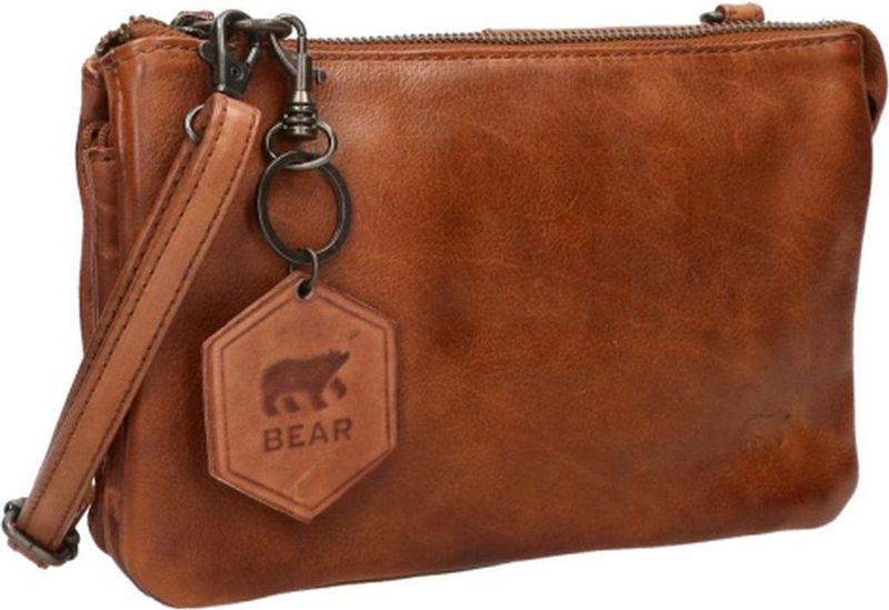 Bear Design Uma Crossbody Tas M Cognac