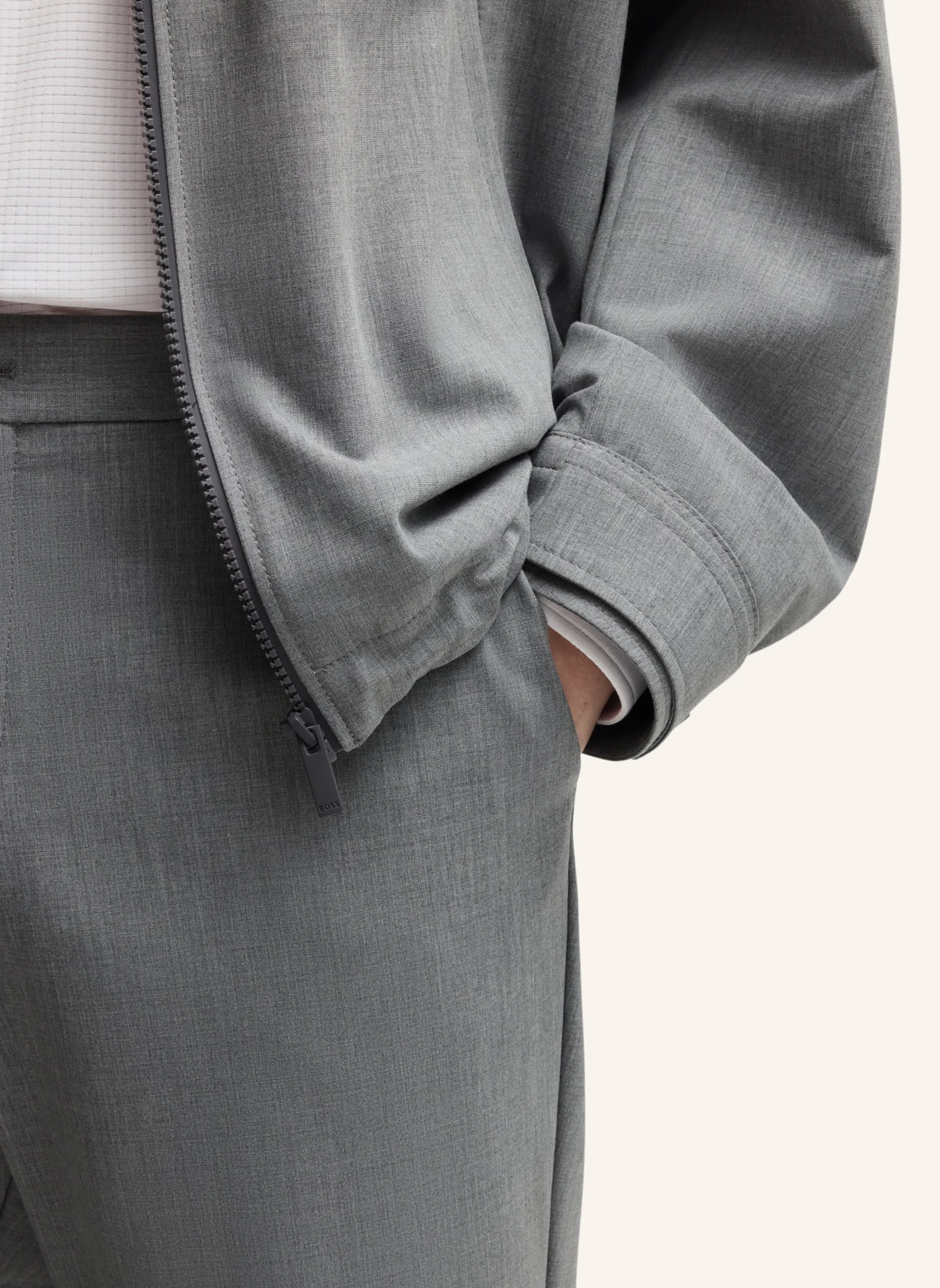 BOSS Business Hose P-GENIUS-CW-WG-251 Slim Fit