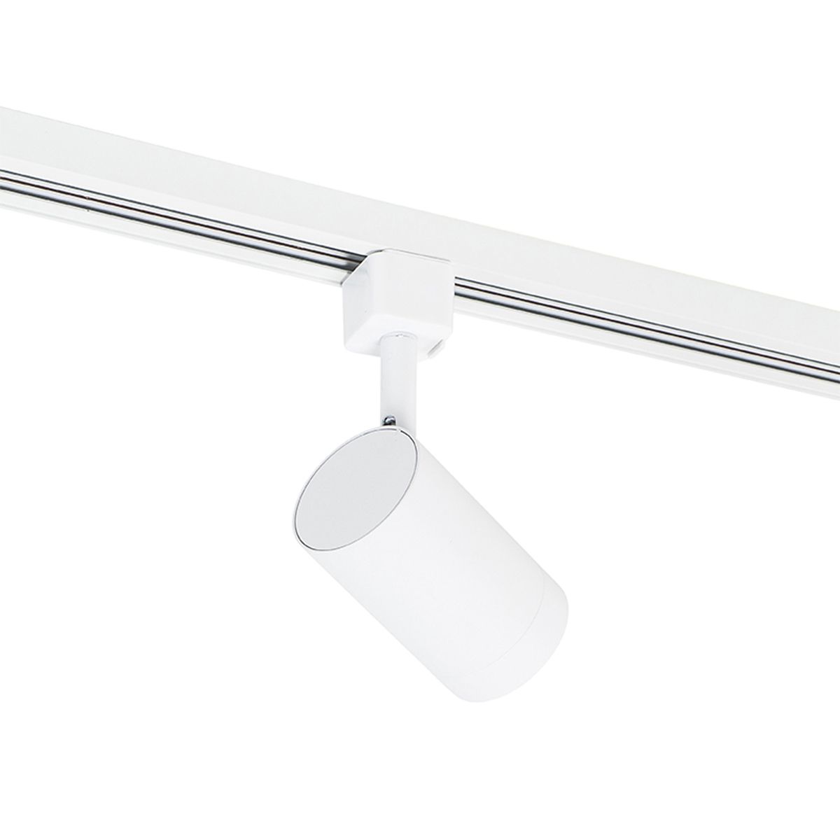 Modern railsysteem met 6 spots wit 1-fase 300cm - Iconic Jeana
