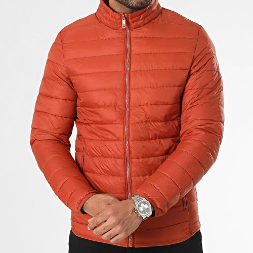 Doudoune Rouge Brique