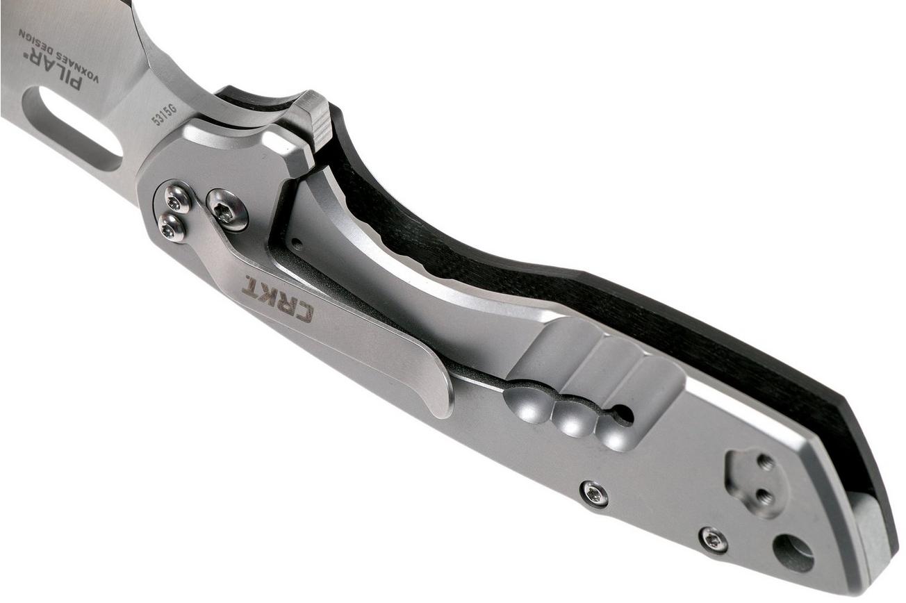 CRKT Pilar Large 5315G zakmes, Jesper Voxnaes design