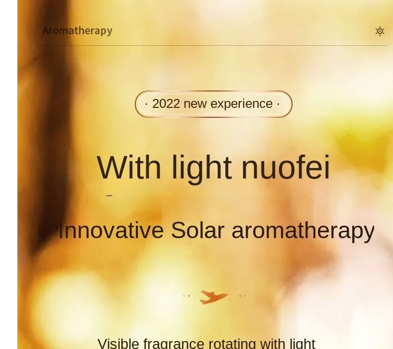 HOMTEC - Zonne-energie aangedreven auto-diffuser