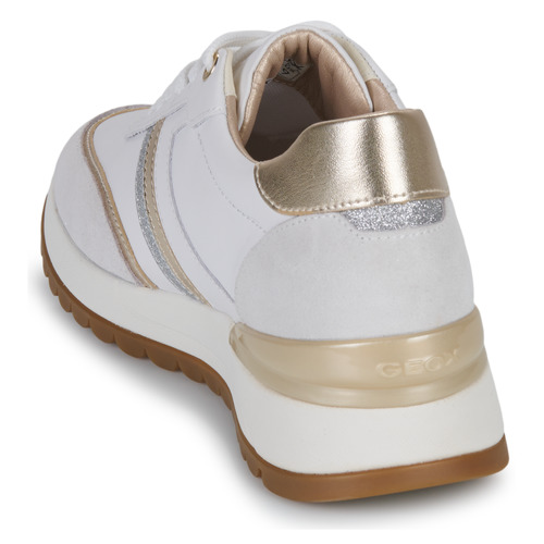 Geox - D DESYA - Blanc / Beige / Doré
