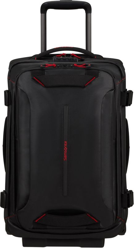 Samsonite - Ecodiver Duffle/Wheels - Zwart - Gerecycled PET - 40 Liter