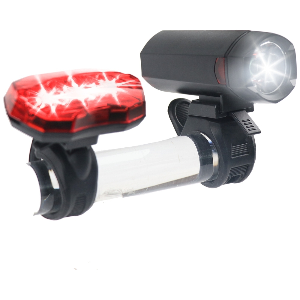 Fahrradlicht-Set (vorne und hinten)